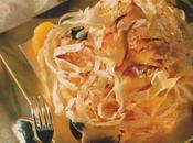 Tagliatelle pinces crabe, saveur d’orange gingembre