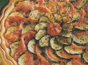 Courgettes tomates confites.sur tombée d’oignons rouges