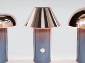 Rivet lampe reflets cuivrés David Irwin