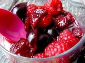 Verrine fruits rouges