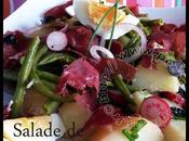 Salade pommes terre haricots vert légère