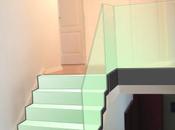 Cristal diaphane l’Escalier Design Verre