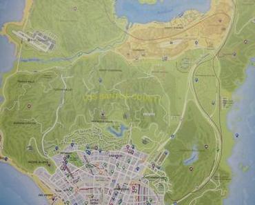 [La taille compte] Comparée à celle de GTA V, la carte de GTA IV est toute petite