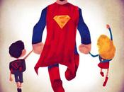 super héros, parents comme autres