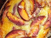 vendredi c'est retour vers futur… Flan nectarines vigne amandes parce temps prête