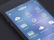 Rdio iPhone, même ligne qu'iTunes Radio...