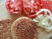 Rice burger: pain hamburger {sans gluten, sans lactose, vegan}