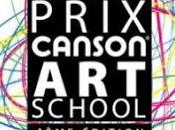 Prix Canson® School ouverture officielle inscriptions Artistes devenir, crayons, pinceaux, appareils