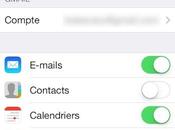 Gmail synchronise mails, calendriers, mais aussi contacts