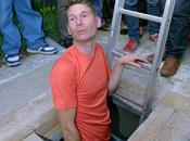 artiste enterré vivant pendant jours dans centre Tours