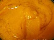 Veloute courge butternut carottes