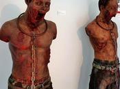 l'art zombie dans galerie yorkaise