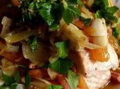 Saumon four provençale