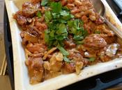 Sauté veau épices champignons shiitaké