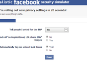 Realistic Facebook Security Simulator:Saurez vous sécuriser votre compte temps?