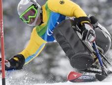 sportifs brillé Jeux Paralympiques d’hiver