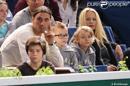Zlatan Ibrahimovic: Devant femme Helena fils, show avec Djokovic