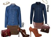Chic Cheap Look quand cuir flirte avec jean