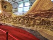 Talent suivre Zheng Chunhui gigantesque sculpture bois