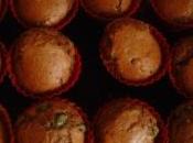 Muffins p�te d'amandes, chocolat cerise