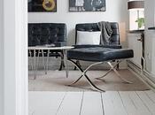 mobilier vintage… noir blanc, décoration tout douceur…