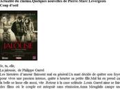 Actualité Cinéma quelques nouvelles Pierre-Marc LEVERGEOIS Décembre 2013