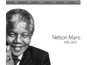 Apple hommage Nelson Mandela site