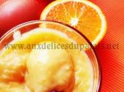 Orange curd "crème l'orange" sans beurre