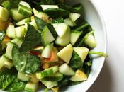 Aujourd'hui, j'ai testé –Calendrier l'Avent (21) "Salade d'épinards fruits"