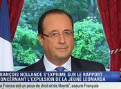 Hollande trouve juste dans l’affaire Léonarda