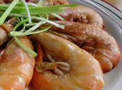 Crevettes sautées sucrées-salées 油焖大虾 yóumèn dàxiā