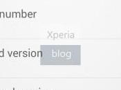 L’interface utilisateur Xperia dévoilée avant l’heure