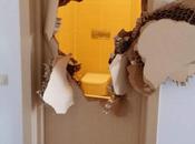 Sotchi champion Bobsleigh défonce porte salle bain bloquée