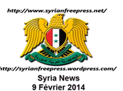 VIDÉO. Journal Syrie février 2014. comme vent victoire d’Al-Assad