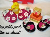 petits pieds bien chaud avec chaussons Bibalou!