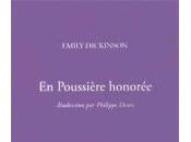 [note lecture] Emily Dickinson, Poussière honorée", traduction Philippe Denis, François Lallier