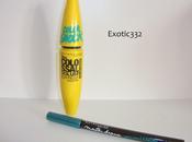 Mascara Colossal Colorshok turquoise electric Gemey Maybelline