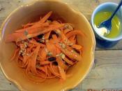 Salade tagliatelles carottes l'orange