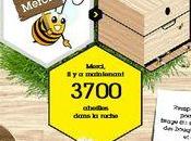 Cliquez l'abeille pour parrainer ruche Interflora