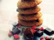 Cookie spéculoos/nutella-pralines concassées