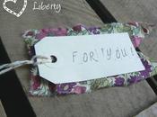 Etiquettes cadeaux Liberty