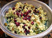 Salade couscous marocain avec graines