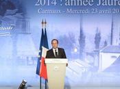 Hommage Jaurès: plaisanterie Hollande trop duré