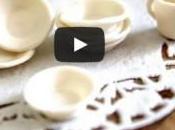 Tuto vidéo Créer assiettes tasses pâte polymère