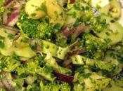 Salade toute crue brocoli
