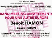 Benoit Hamon Val-de-Reuil pour autre Europe