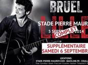 date supplémentaire pour Patrick Bruel Stade Pierre Mauroy Lille.