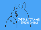 "8-Bit Ghibli" personnages Hayao Miyazaki illustrés Richard Evans Pixel