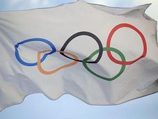 drapeau olympique