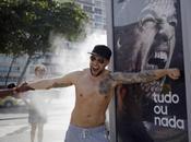 Brésil, publicité adidas Luis Suarez devient attraction touristique!